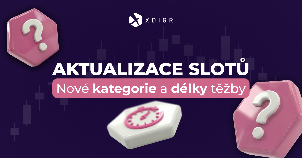 Pozor: Upravujeme možnosti délky těžby